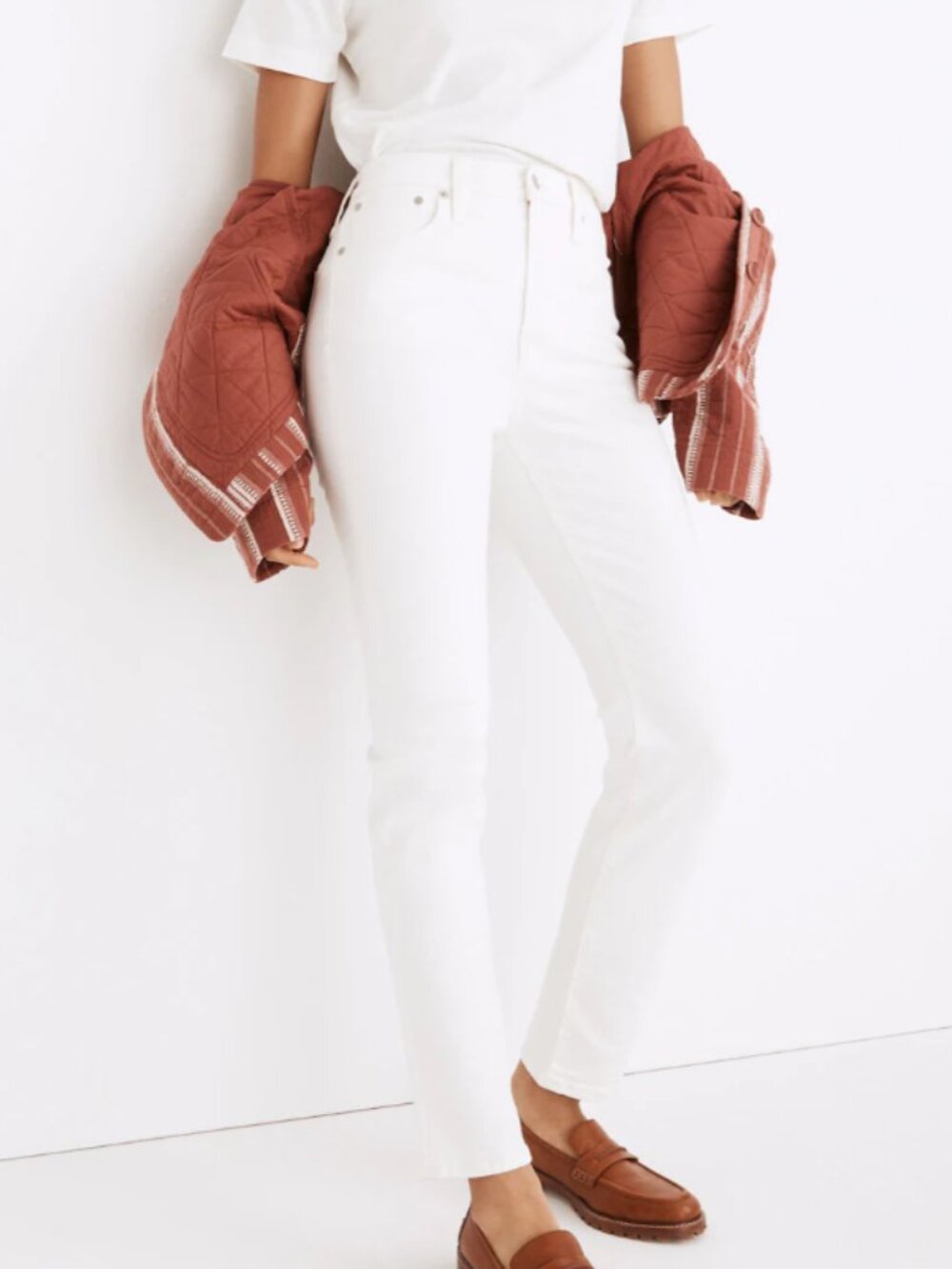 Madewell The Perfect Vintage Jean White Size 24 Denim